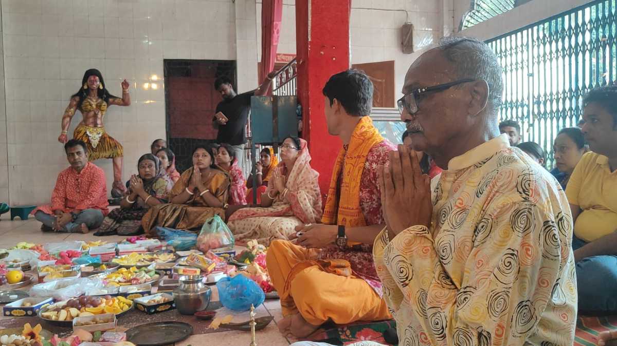 শ্রীশ্রী শেখরনগর কালী মন্দিরে বিশ্ব হিন্দু মহাসভা বাংলাদেশের পূজা অর্চনা ও ধর্মীয় কর্মসূচি