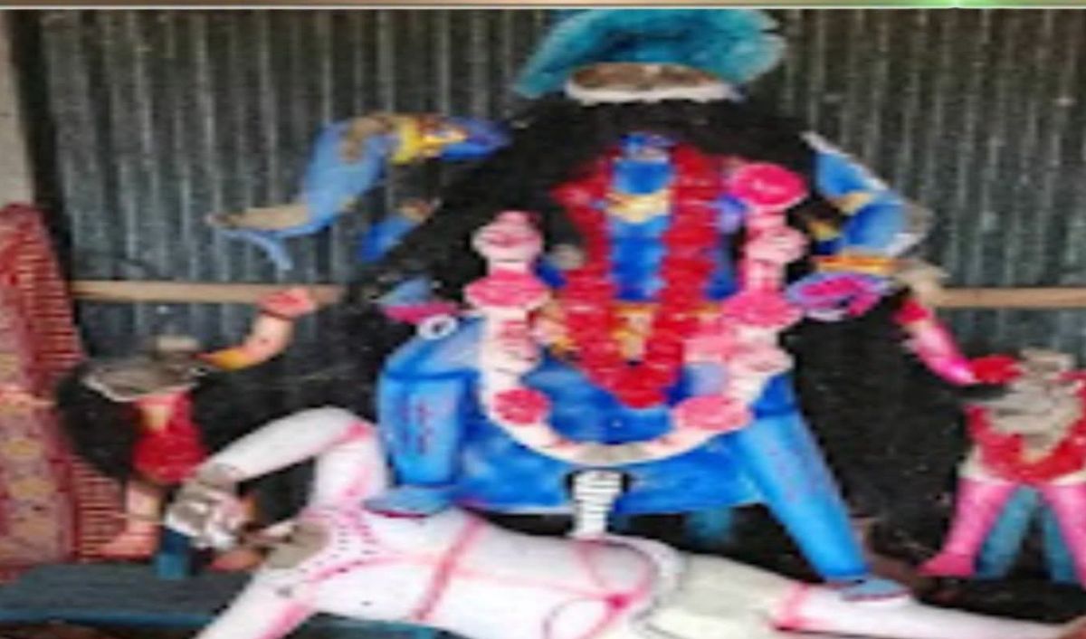 তারাকান্দায় মধ্যরাতে কালী  মন্দিরে ভাঙচুর ও লুটপাট