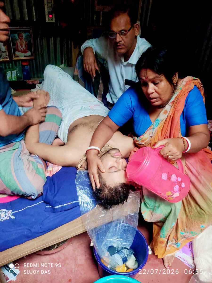 শ্রীমদ্ভাগবত পাঠক গৌর গোবিন্দ দাস বাবাজির গৃহ মন্দিরে দুর্ধর্ষ ডাকাতি
