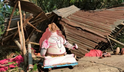 মহাদেবপুরে মন্দির ও শিবমূর্তি ভাঙচুরের ঘটনায় মামলা, মূল অভিযুক্ত গ্রেপ্তার