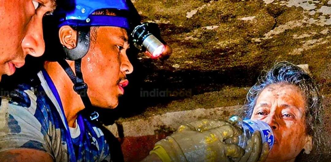 প্রলয়ঙ্করী বিপর্যয়েও হার মানল মৃত্যু: ধসে পড়া ভবনে ১০ দিন আটকে থেকে বেঁচে ফিরলেন চণ্ডিকা