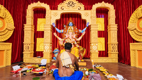 মীরসরাইয়ে বর্ণাঢ্য আয়োজনে সর্বজনীন শ্রীশ্রী গণেশ পূজা, আগামীকাল প্রতিমা বিসর্জন