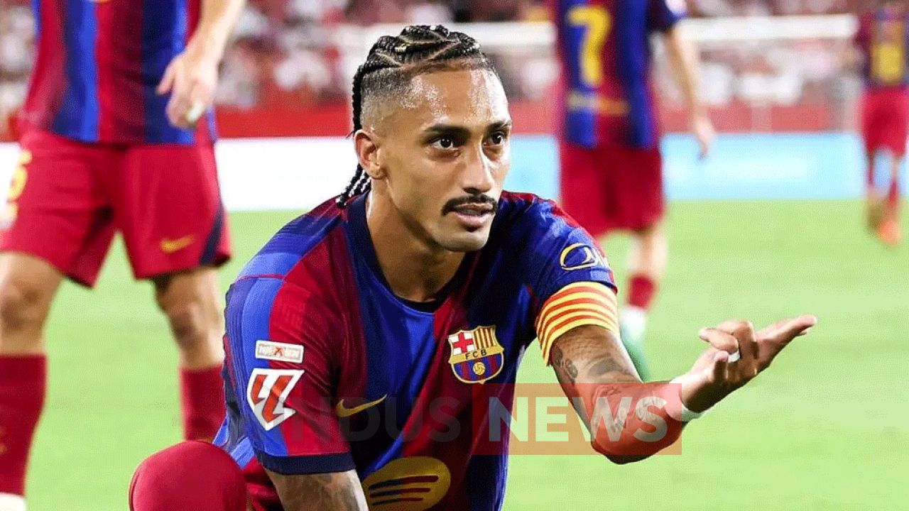 হ্যাটট্রিক করে মেসির রেকর্ড ভাঙলেন রাফিনিয়া