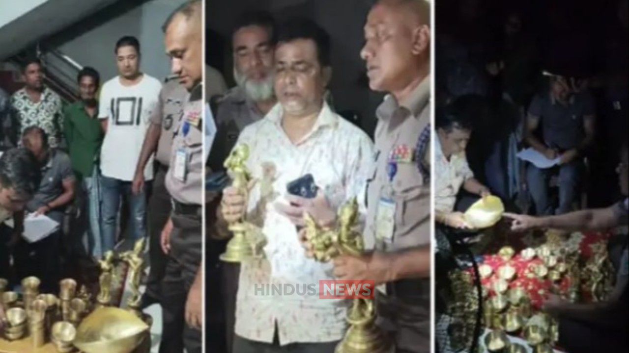 সুনামগঞ্জে চুরি হওয়া দেড়শো বছরের পুরনো প্রতিমা উদ্ধার, আটক ১ 